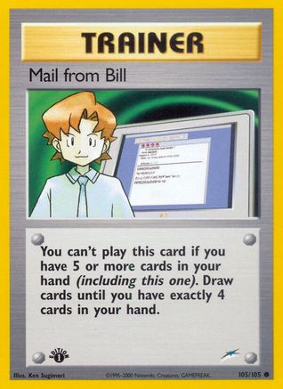 Mail from Bill 105/105 - Unlimited Neo Destiny - Common