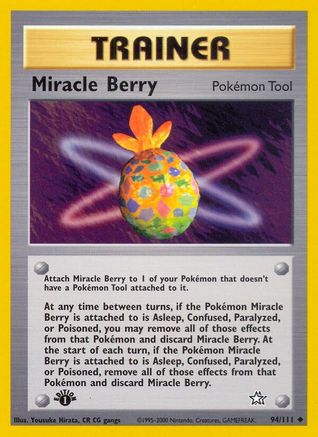 Miracle Berry 094/111 - Unlimited Neo Genesis - Uncommon