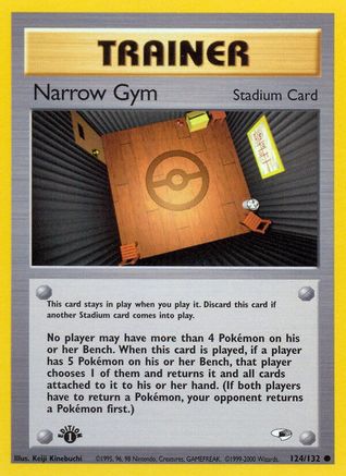 Narrow Gym 124/132 - Unlimited Gym Heroes - Common