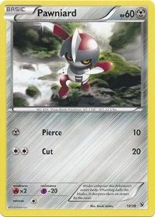 Pawniard 019 Kalos Starter Set - Common