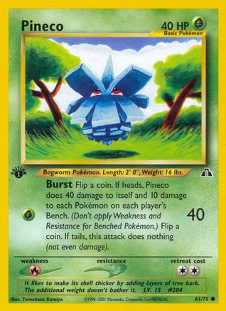 Pineco 061/75 - Unlimited Neo Discovery - Common