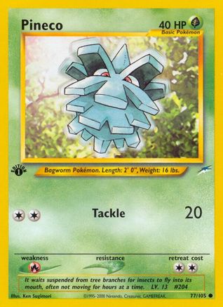 Pineco 077/105 - Unlimited Neo Destiny - Common