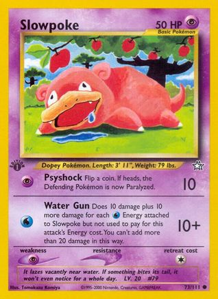 Slowpoke 073/111 - Unlimited Neo Genesis - Common