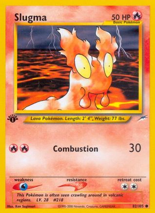 Slugma 082/105 - Unlimited Neo Destiny - Common