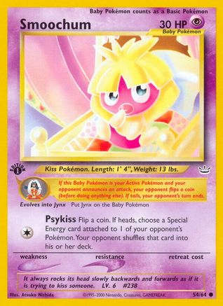 Smoochum 054/64 - Unlimited Neo Revelation - Common