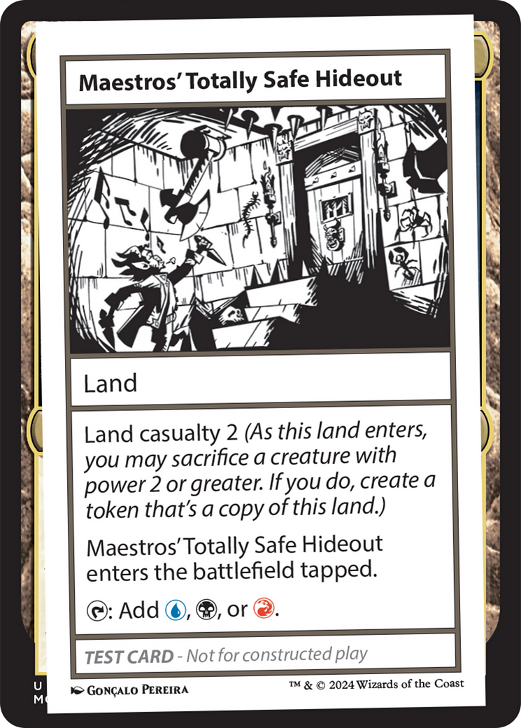 Maestros' Totally Safe Hideout (MB2PC-378) - Mystery Booster 2