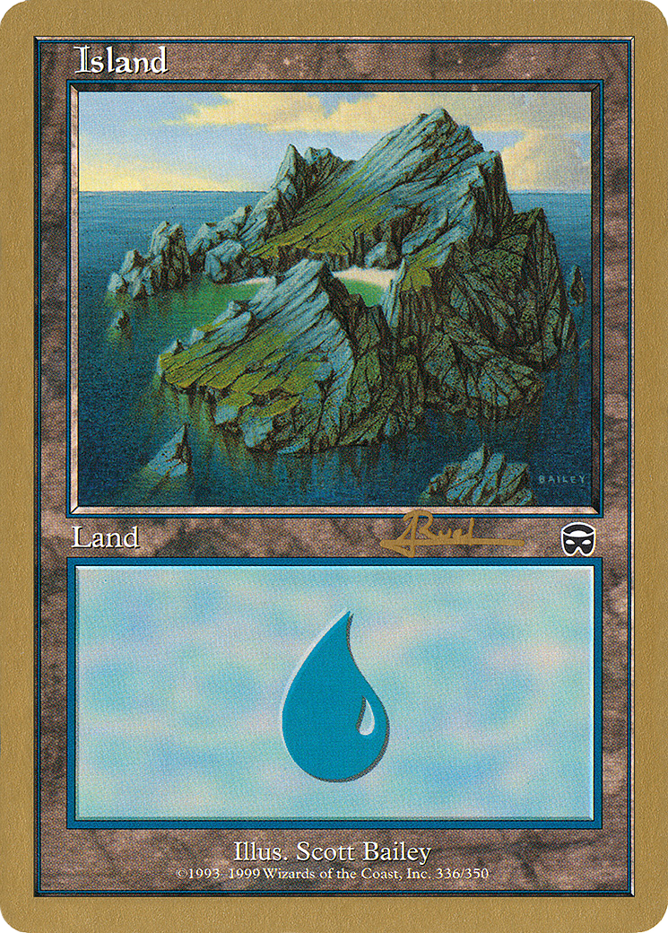 Island (WCD-AR336A) - World Championship Decks 2001