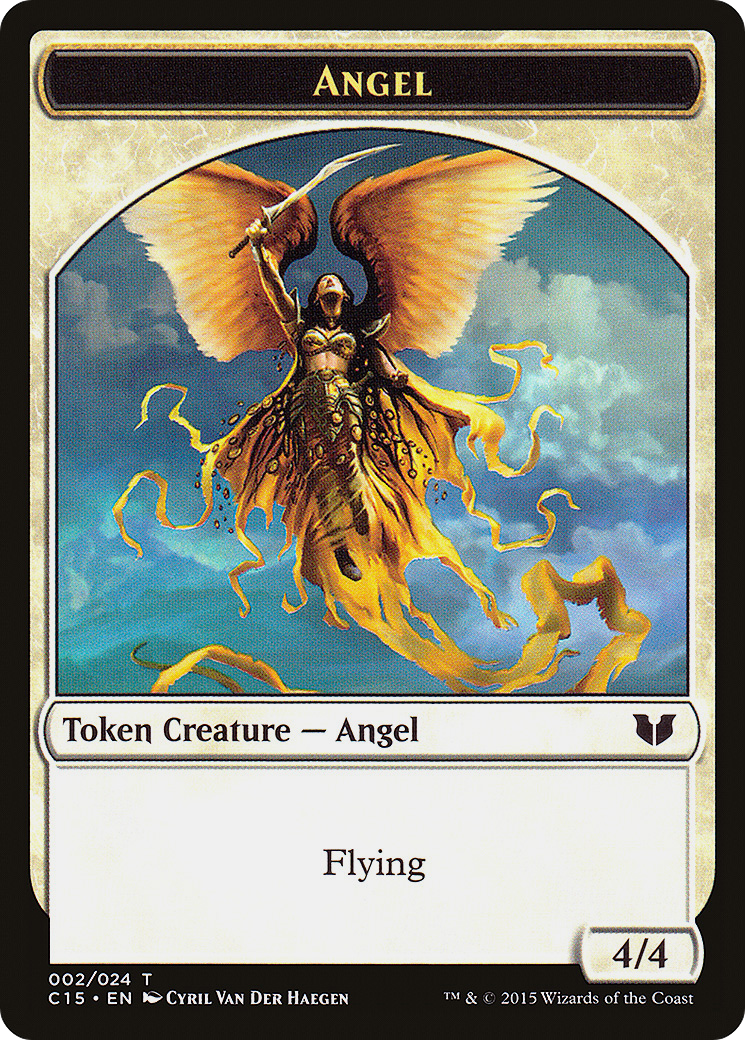 Angel (C15-002) - Commander 2015 Tokens