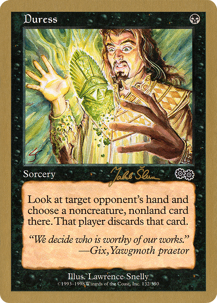 Duress (WCD-JS132) - World Championship Decks 1999