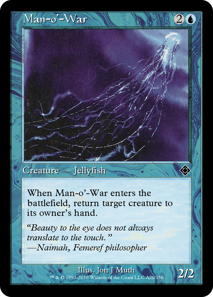 Man-o'-War (TD0-A26) - Magic Online Theme Decks