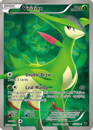 Virizion (Full Art) 097 - Holofoil Noble Victories - Ultra Rare