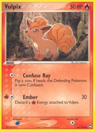 Vulpix 069/108 Power Keepers - Common