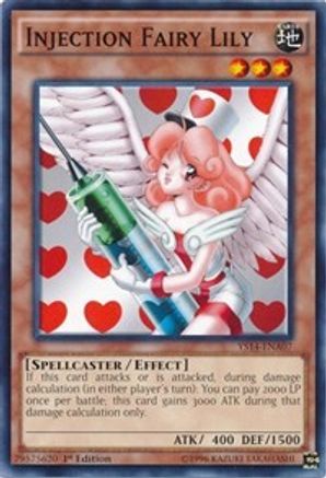 Injection Fairy Lily (YS14-ENA07) - Super Starter: Space-Time Showdown Power-Up Pack 1st Edition