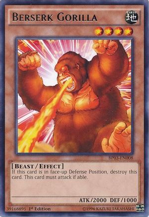 Berserk Gorilla (BP03-EN008) - Battle Pack 3: Monster League 1st Edition