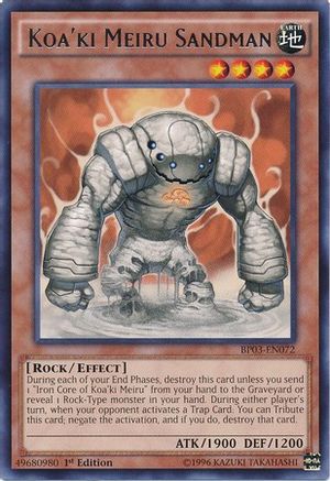 Koa'ki Meiru Sandman (BP03-EN072) - Battle Pack 3: Monster League 1st Edition
