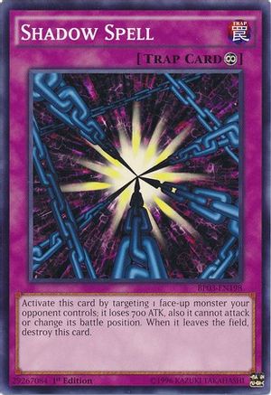 Shadow Spell (BP03-EN198) - Battle Pack 3: Monster League 1st Edition