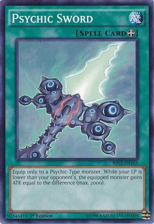 Psychic Sword (BP03-EN163) - Battle Pack 3: Monster League 1st Edition