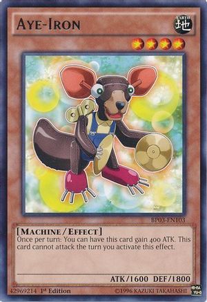 Aye-Iron (BP03-EN103) - Battle Pack 3: Monster League 1st Edition