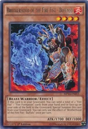 Brotherhood of the Fire Fist - Buffalo (MP14-EN015) - 2014 Mega-Tins Mega Pack Unlimited
