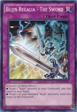 Bujin Regalia - The Sword (MP14-EN107) - 2014 Mega-Tins Mega Pack 1st Edition