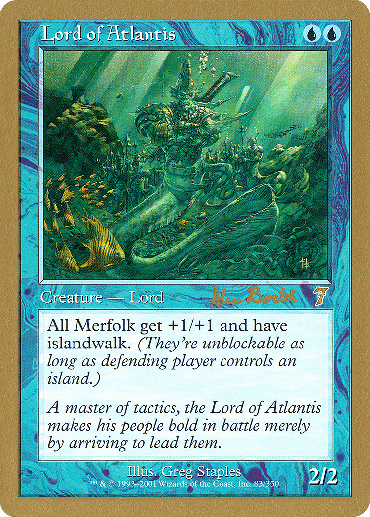 Lord of Atlantis (WCD-AB83) - World Championship Decks 2001