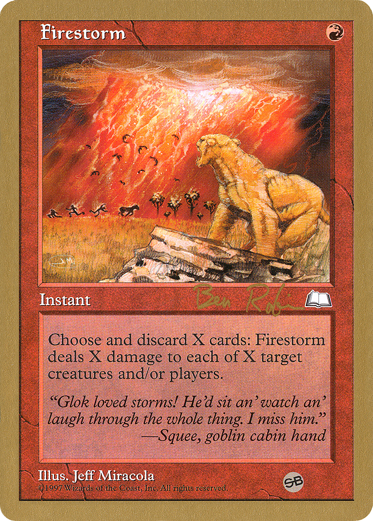Firestorm (WCD-BR101SB) - World Championship Decks 1998