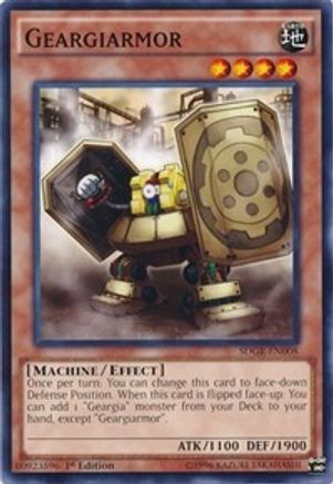 Geargiarmor (SDGR-EN008) - Structure Deck: Geargia Rampage 1st Edition