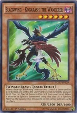 Blackwing - Kogarashi the Wanderer (LC5D-EN129) - Legendary Collection 5D's 1st Edition