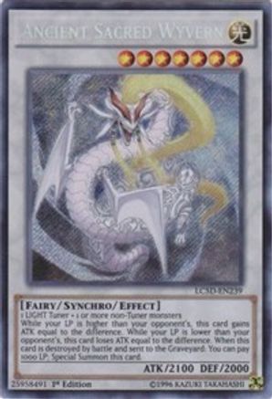 Ancient Sacred Wyvern (LC5D-EN239) - Legendary Collection 5D's 1st Edition