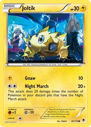 Joltik 026/119 XY Phantom Forces - Common
