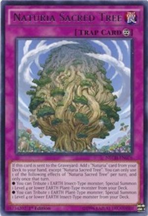Naturia Sacred Tree (NECH-EN076) - The New Challengers Unlimited