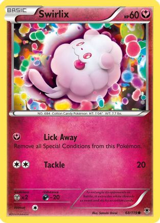Swirlix 068/119 XY Phantom Forces - Common