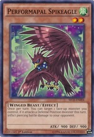 Performapal Spikeagle (SECE-EN004) - Secrets of Eternity 1st Edition