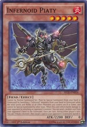 Infernoid Piaty (SECE-EN016) - Secrets of Eternity 1st Edition