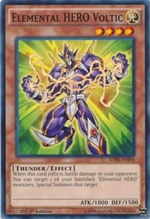 Elemental HERO Voltic (SDHS-EN004) - Structure Deck: HERO Strike Unlimited