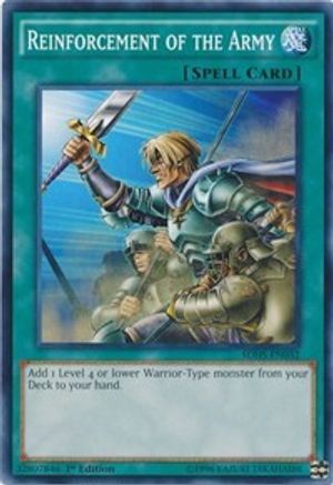 Reinforcement of the Army (SDHS-EN032) - Structure Deck: HERO Strike 1st Edition