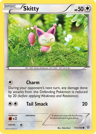 Skitty 113/160 XY Primal Clash - Common