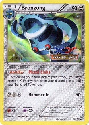 Bronzong XY21 - Holofoil XY Promos - Promo