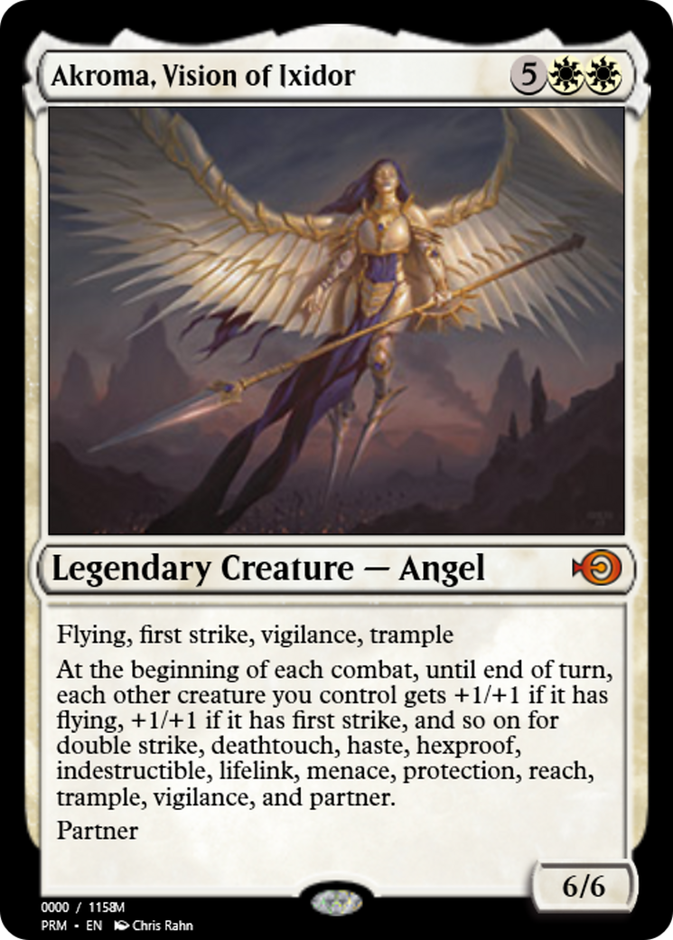 Akroma, Vision of Ixidor (PRM-86314) - Magic Online Promos