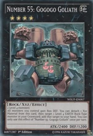Number 55: Gogogo Goliath (WSUP-EN007) - World Superstars 1st Edition
