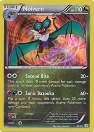 Noivern (#30 - Holo) 013 - Holofoil XY Trainer Kit Sylveon & Noivern - Common