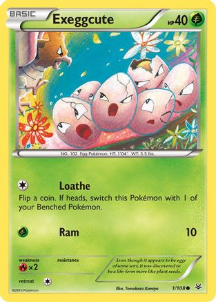 Exeggcute 001/108 XY Roaring Skies - Common