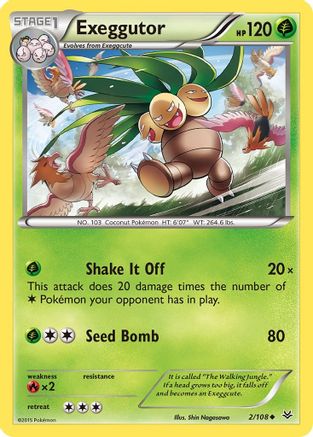 Exeggutor 002/108 XY Roaring Skies - Uncommon