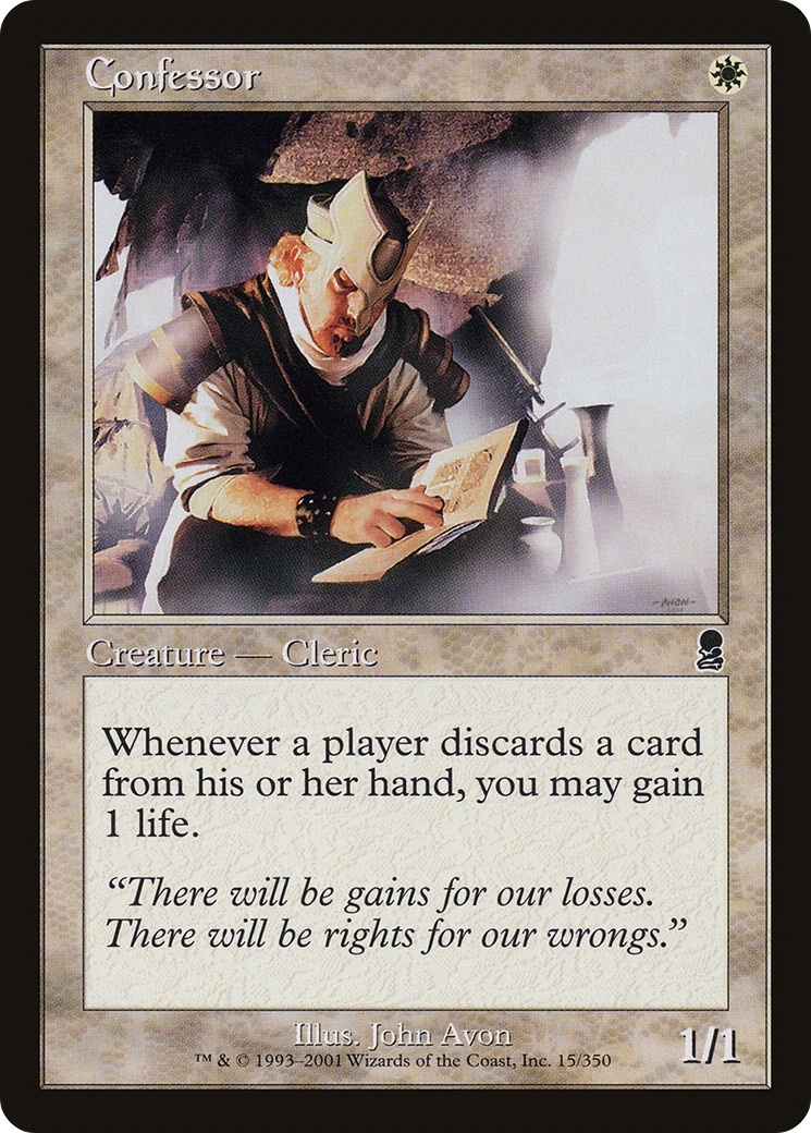 Confessor (ODY-015) - Odyssey Foil