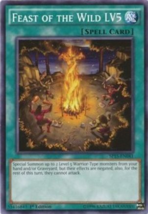 Feast of the Wild LV5 (SP15-EN041) - Star Pack ARC-V 1st Edition