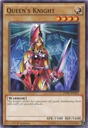 Queen's Knight (DPBC-EN013) - Duelist Pack: Battle City 1st Edition