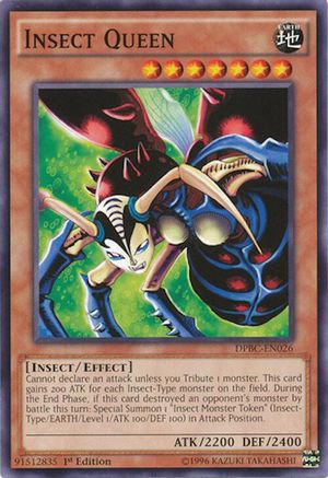 Insect Queen (DPBC-EN026) - Duelist Pack: Battle City 1st Edition