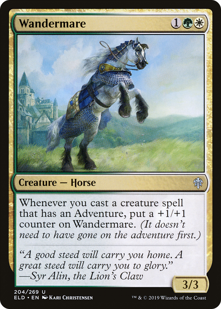Wandermare (ELD-204) - Throne of Eldraine Foil