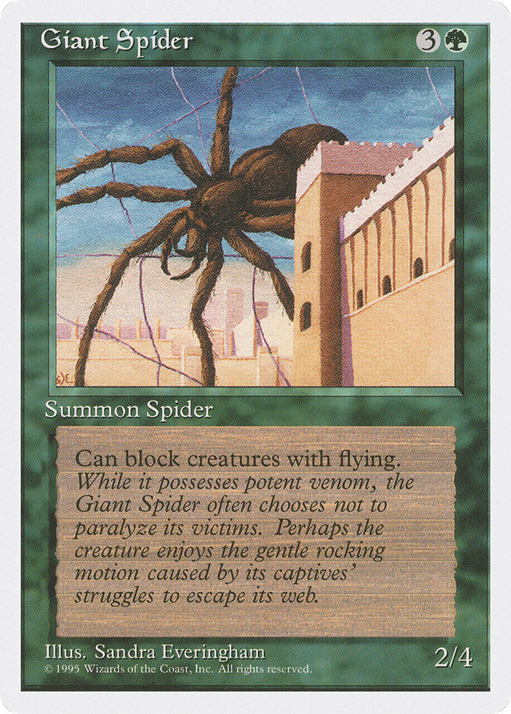 Giant Spider (4ED-249) - Fourth Edition