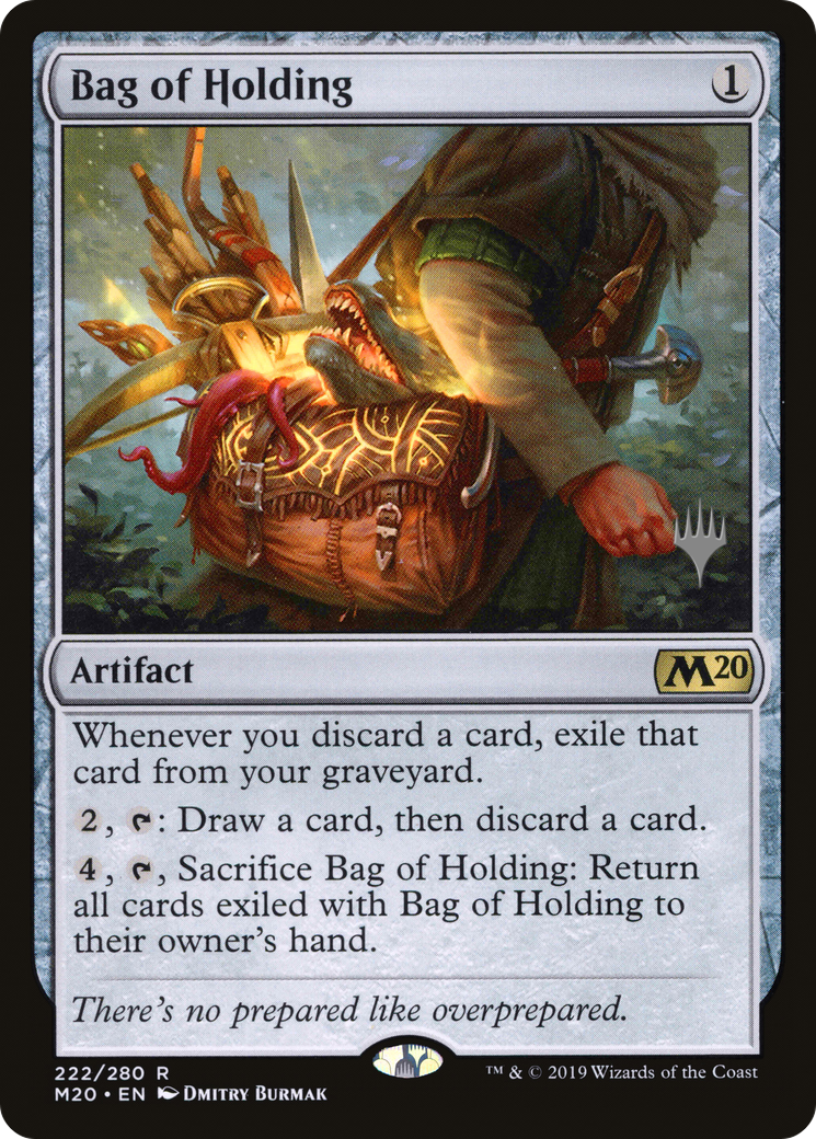 Bag of Holding (PPM20-222P) - Core Set 2020 Promos Foil